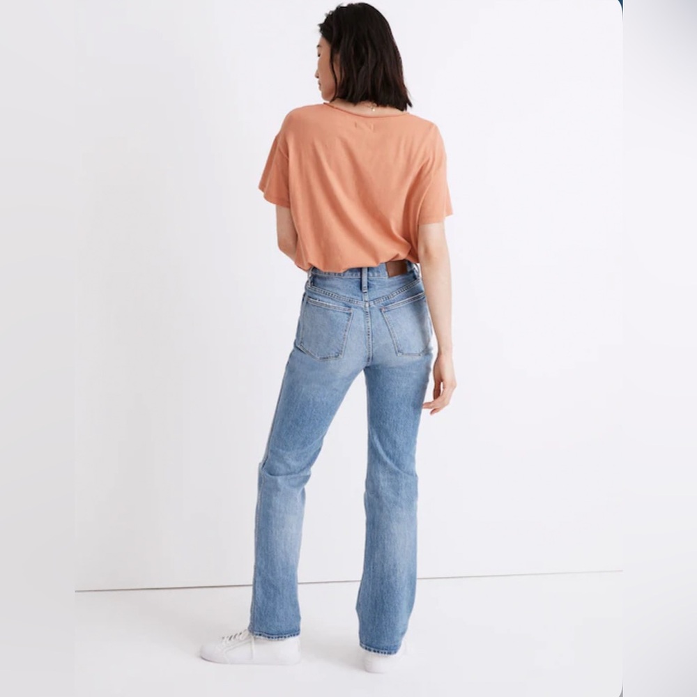 Madewell Women's Straight Leg Jeans in Light Blue